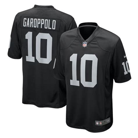 jimmy garoppolo raiders jersey